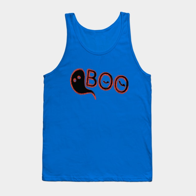 BOO Tank Top by CindyS